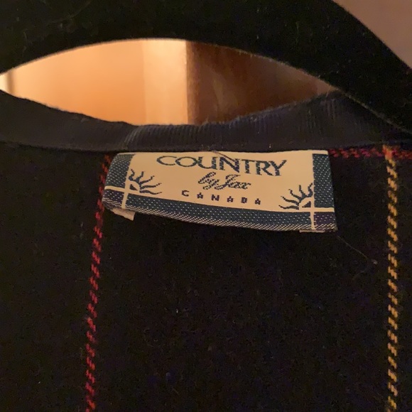 Vintage Fringe Plaid Coat - Picture 6 of 10